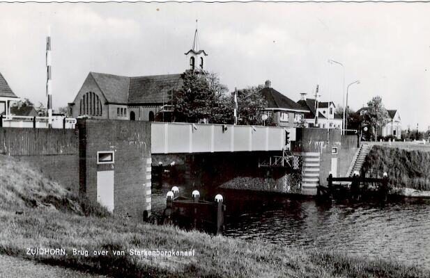 Brug van Starkenborghkanaal ca. 1970