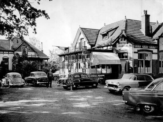 Hotel-Café Balk rond 1960